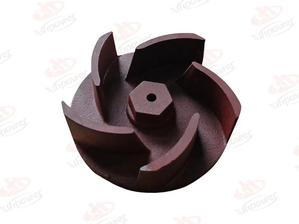 Clean water pump impeller